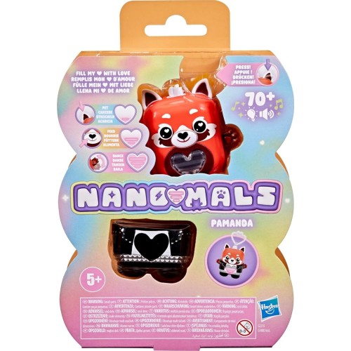 Hasbro nano-mals pamanda the red panda electronic fidget pet G1880 / G2215 5010996362490