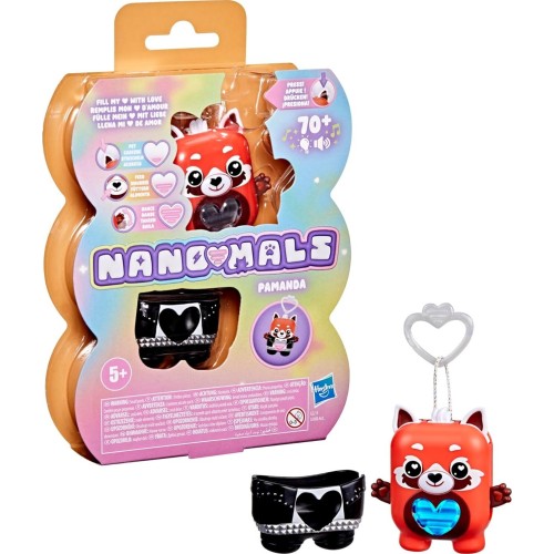 Hasbro nano-mals pamanda the red panda electronic fidget pet G1880 / G2215 5010996362490