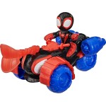 Hasbro spidey and his amazing friends miles spin morales techno-racer toy vehicle  G1952 / G2460 5010996345639
