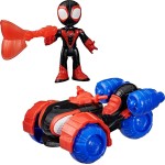 Hasbro spidey and his amazing friends miles spin morales techno-racer toy vehicle  G1952 / G2460 5010996345639