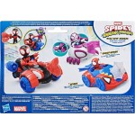 Hasbro spidey and his amazing friends miles spin morales techno-racer toy vehicle  G1952 / G2460 5010996345639