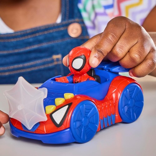 Hasbro spidey and his amazing friends spidey web crawler toy car with 7.6-cm 3 inc G1952 / G2461 5010996345653