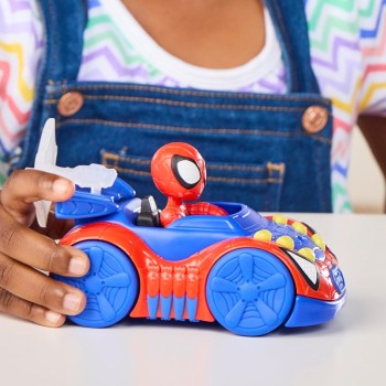 Hasbro spidey and his amazing friends spidey web crawler toy car with 7.6-cm 3 inc G1952 / G2461 5010996345653