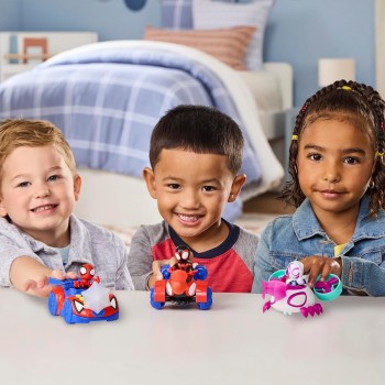 Hasbro spidey and his amazing friends spidey web crawler toy car with 7.6-cm 3 inc G1952 / G2461 5010996345653