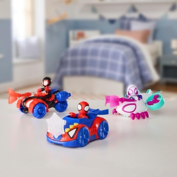 Hasbro spidey and his amazing friends spidey web crawler toy car with 7.6-cm 3 inc G1952 / G2461 5010996345653