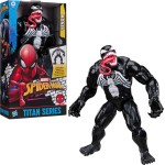 Hasbro spider-man titan series venom deluxe action figure, 30-cm-scale 12 inch sup G2717 5010996360120