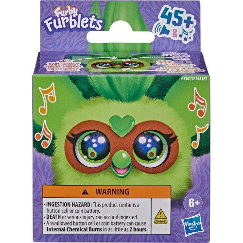 Hasbro furby furblets avo-kah  plush, avocado theme, green, music and sounds, food G3364 / G3367 5010996373847