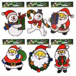 OEM Χριστουγεννιάτικα Αυτοκόλλητα Gelly 21X20cm 930532 0930531000010