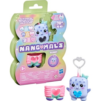 Hasbro nano-mals blubby the narwhal electronic fidget pet G1880 / G2214 5010996362438