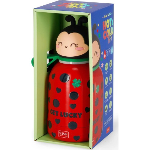 Legami Vacuum Bottle For Kids - Ladybug - Hot And Cold BFF Ladybug KSSB0011 8052694100285