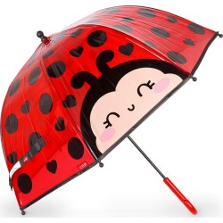 Legami Ladybug Kids Umbrella - Dancin in the Rain ladybug KUM0007 8052694113179