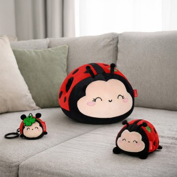 Legami Ladybug Stuffed Toy - Mini Super Soft! Ladybug MSC0018 8052694115401