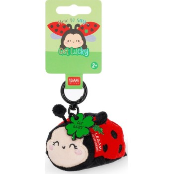 Legami Ladybug Plush Key Ring - Tiny Super Soft! ladybug SPK0018 8052694115418
