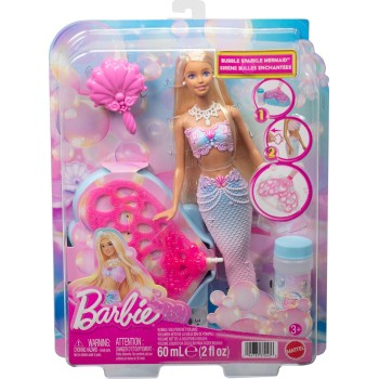 Mattel barbie γοργόνα με φούσκες JLW56 194735370436