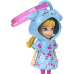 Mattel Polly Pocket Doll, 3-inch Doll With Keychain and Fashion Accessories, Travel Toys JMN38 / JKC59 194735382019
