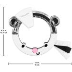 Mattel Fisher-price Stinkin' Cute Skunk Activity Ring, Newborn Baby Sensory Activity Toy JKW53 / JKW57 194735357727