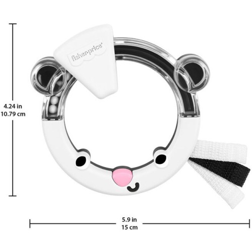 Mattel Fisher-Price Κουδουνίστρες Ζωάκια Fisher Price Stinkin Cute Skunk A JKW53 / JKW57 194735357727