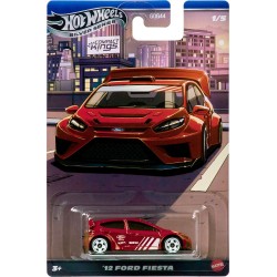 Mattel Hot Wheels Αυτοκινητακια - Αυτοκ/Βιομ Subcompacts Silver Series '12 Ford Fiesta [Red] Compact Kings  JLT20 / JKX58 194735
