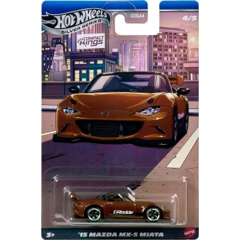 Mattel Hot Wheels Silver Series Subcompacts Toy Die-cast Car in 1:64 Scale (styles May Vary) JLT20 / JKX56 194735358854