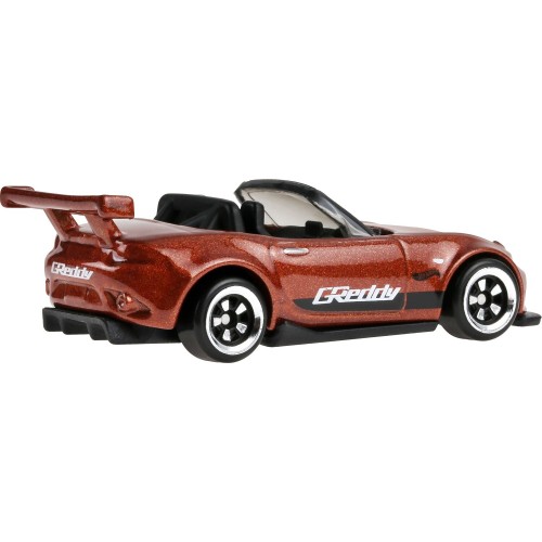Mattel Hot Wheels Αυτοκινητακια - Αυτοκ/Βιομ Subcompacts Silver Series '15 Mazda MX-5 Miata [Orange] JLT20 / JKX56 194735358854
