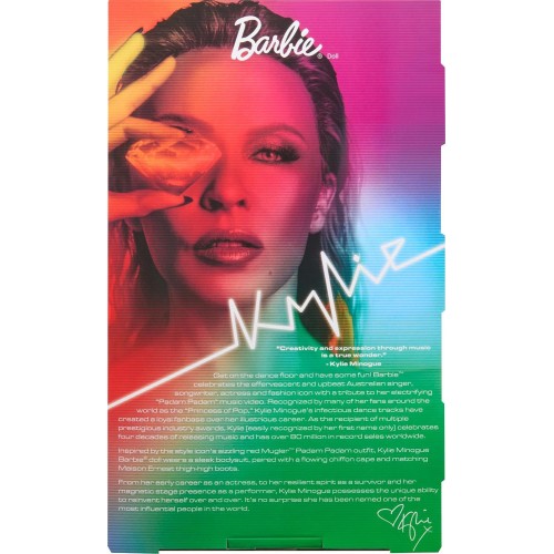Barbie Signature Kylie Minogue Collectible Doll in Red “padam Padam” Music Video Outfit JBJ38 | Toys-shop.gr