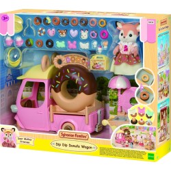 Epoch The Sylvanian Families Dip Dip Donuts Wagon - Καροτσάκι Ντόνατ 5808 5054131058084