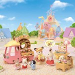 Epoch The Sylvanian Families Dip Dip Donuts Wagon - Καροτσάκι Ντόνατ 5808 5054131058084