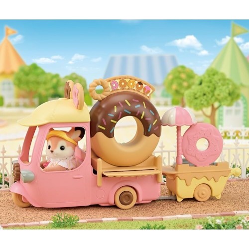 Epoch sylvanian families -  doughnut trolley 5808 5054131058084