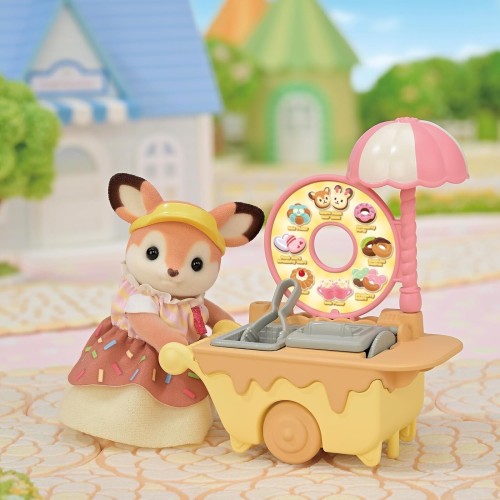 Epoch The Sylvanian Families Dip Dip Donuts Wagon - Καροτσάκι Ντόνατ 5808 5054131058084