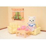 Epoch Sylvanian Families Σετ Δωματίου Κοριτσάκι Πολική Αρκούδα 5831 5054131058312