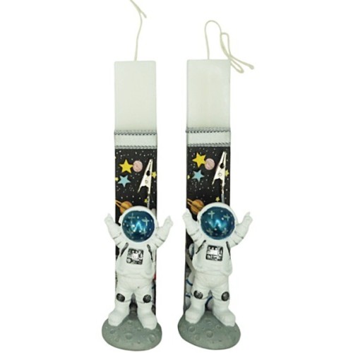 Λαμπάδες Decor Λαμπάδα Αστροναύτης Κλιπ 26981 5202200080461