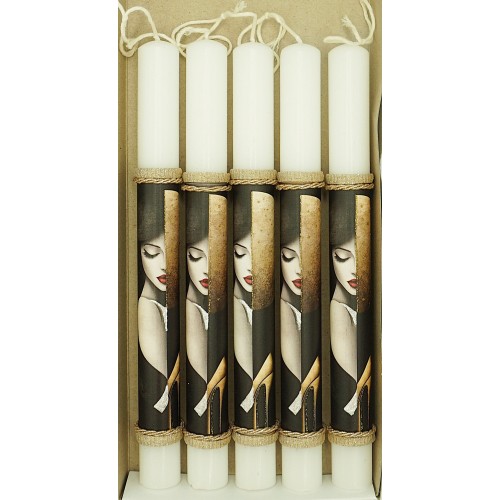 Λαμπάδες Decor Easter Candle Moon Face 26978 5202200080447