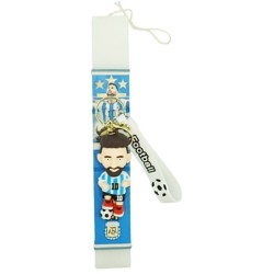 Λαμπάδες Decor Easter Candle Keyring Messi 26909 5202200080362