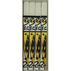 Λαμπάδες Decor Easter Candle Goal 21 Yellow 26743 5202200080225