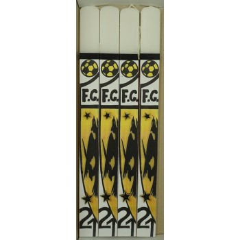 Λαμπάδες Decor Easter Candle Goal 21 Yellow 26743 5202200080225