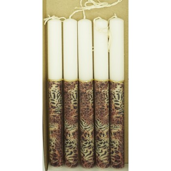 Λαμπάδες Decor Λαμπάδα Λεοπαρ Σομόν 26058 5202200079946