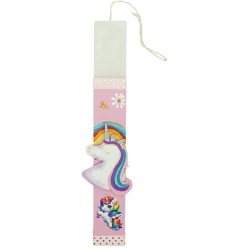 Λαμπάδες Decor Λαμπάδα Μονόκερος ξύλινος 26313 5202200080089