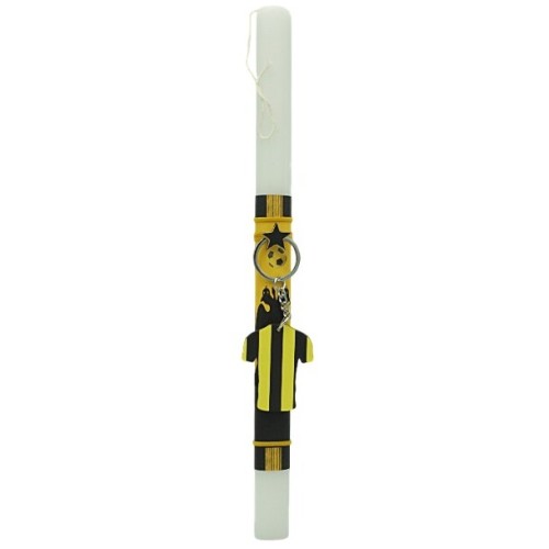 Λαμπάδες Decor Λαμπάδα Keyring Φανέλα Κίτρινη 26780 5202200080539