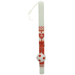 Λαμπάδες Decor Easter Candle Keyring Inflatable Ball Red 26747 5202200080515