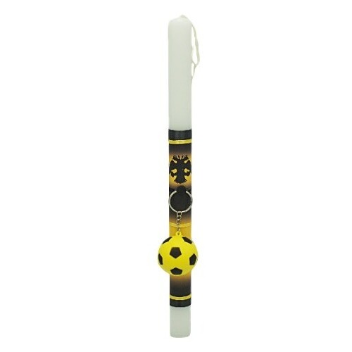 Λαμπάδες Decor Easter Candle Keyring Inflatable Ball Yellow 26745 5202200080508