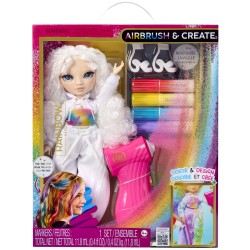 MGA Entertainment Rainbow High Air Brush & Create DIY Fashion Doll  543343 035051543343