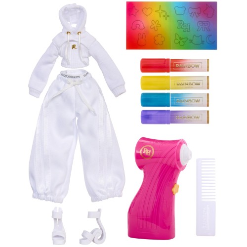 MGA Entertainment Rainbow High Air Brush & Create DIY Fashion Doll  543343 035051543343