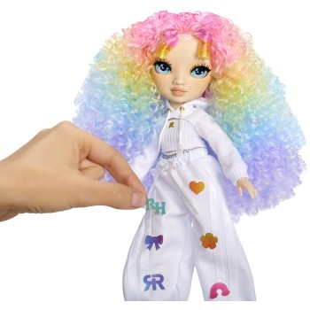 MGA Entertainment Rainbow High AIR-BRUSH ΧΡΩΜΑΤΙΖΩ κούκλα ΠΡΑΣΙΝΑ ΜΑΤΙΑ 543343 035051543343