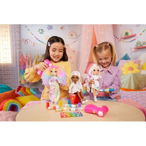 MGA Entertainment Rainbow High AIR-BRUSH ΧΡΩΜΑΤΙΖΩ κούκλα ΠΡΑΣΙΝΑ ΜΑΤΙΑ 543343 035051543343