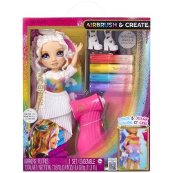 MGA Entertainment Rainbow High Air Brush & Create DIY Fashion Doll  543350 035051543350
