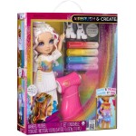 MGA Entertainment Rainbow High AIR-BRUSH ΧΡΩΜΑΤΙΖΩ κούκλα ΜΩΒ ΜΑΤΙΑ 543350 035051543350