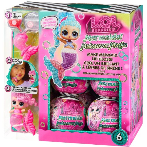 MGA Entertainment L.O.L. Surprise LOL Surprise Mermaids Makeover Magic Tots 596301 035051596301