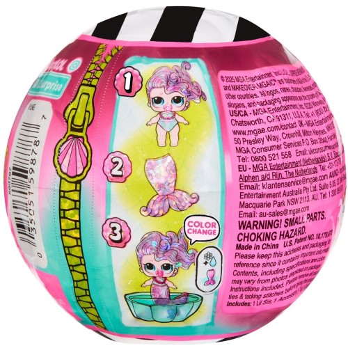 MGA Entertainment L.O.L. Surprise LOL Surprise Mermaids Makeover Magic Baby Sisters 598787 / 598794 035051598787