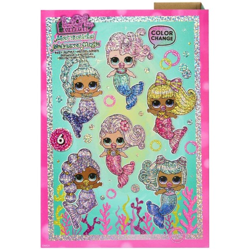 MGA Entertainment L.O.L. Surprise LOL Surprise Mermaids Makeover Magic Baby Sisters 598787 / 598794 035051598787
