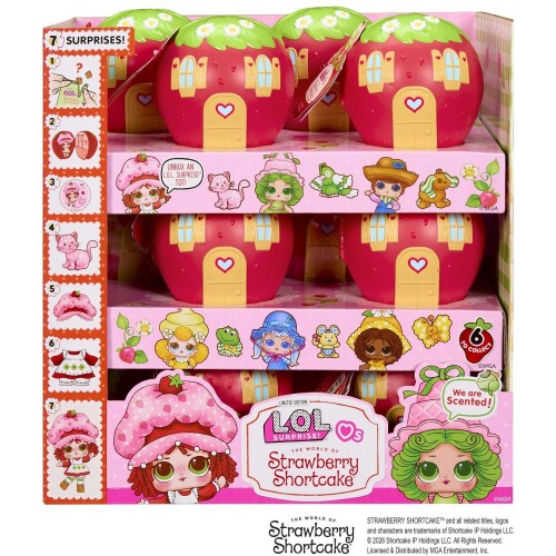 MGA Entertainment L.O.L. Surprise LOL Surprise Loves The World Of Strawberry Shortcake Tots 596530 035051596530